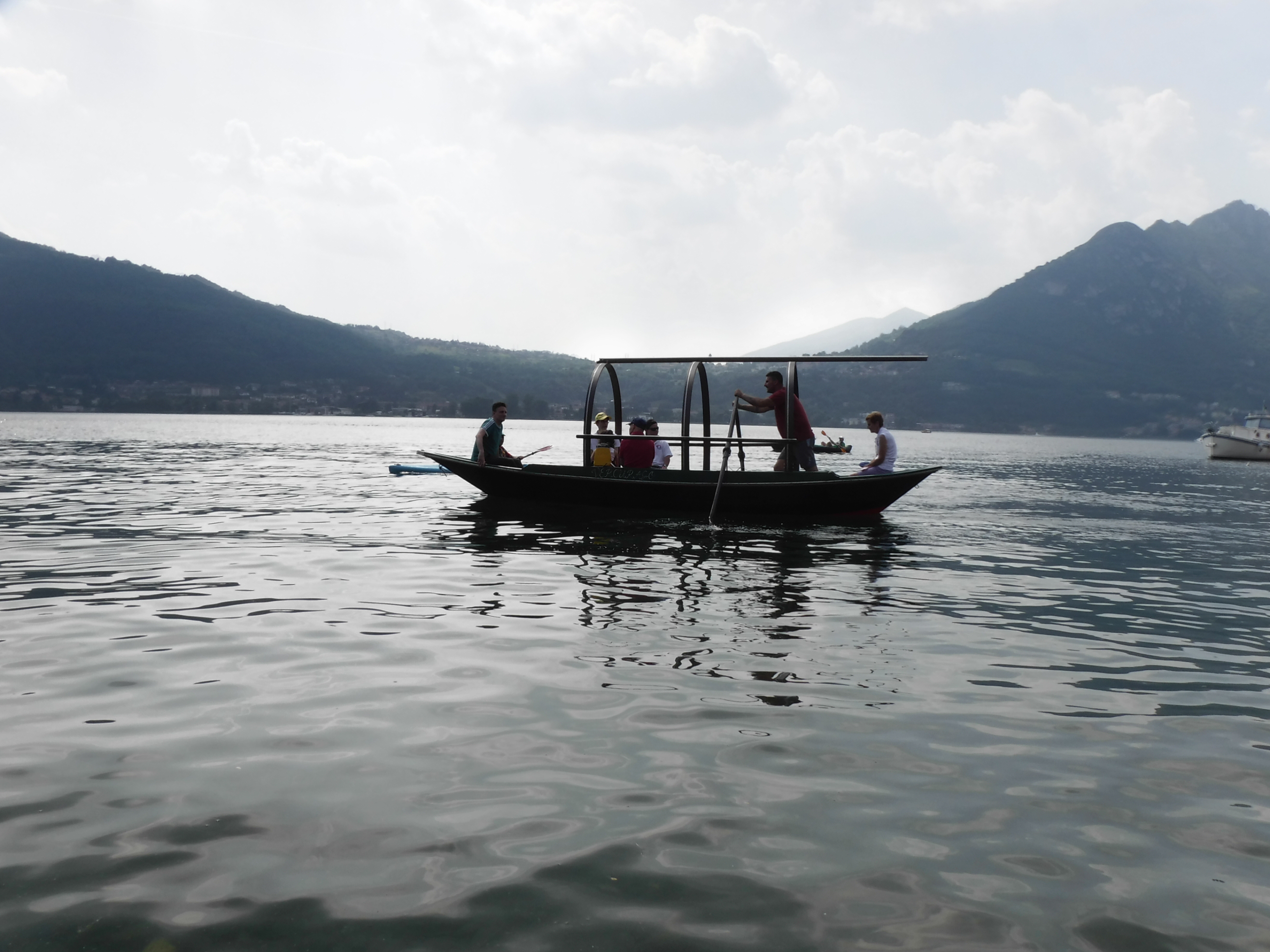 In Kayak a Vercurago